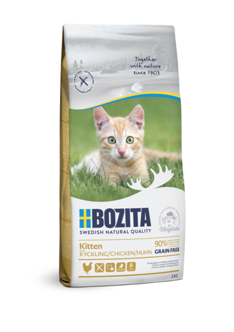 BOZITA Katzen-Trockenfutter Grain free Chicken 400 g